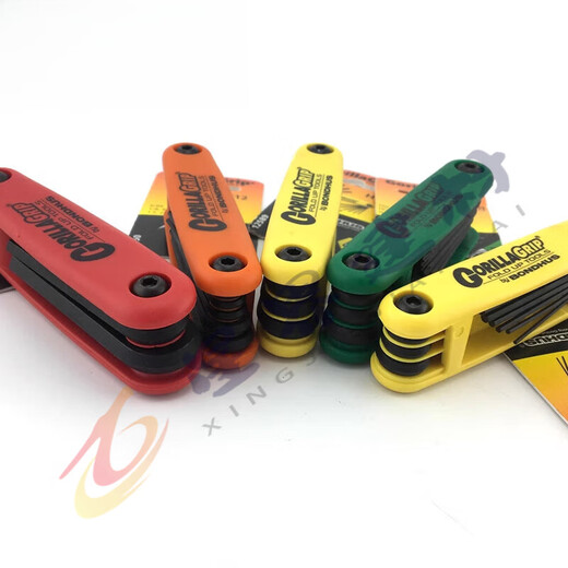 
XMSJ American Bolton 12591 Bow Adjusting Hexagon Key 12589 Movie Tool Folding Wrench 12550 12531 Harley Motorcycle