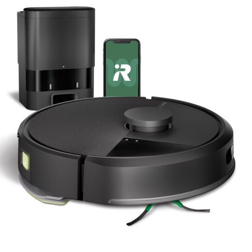 艾罗伯特扫地机器人Roomba 105 Combo Robot拖地机器人扫拖一体 自动充电 WiFi连接 强大清洁 4种吸力级别 机器人+自动清空底座