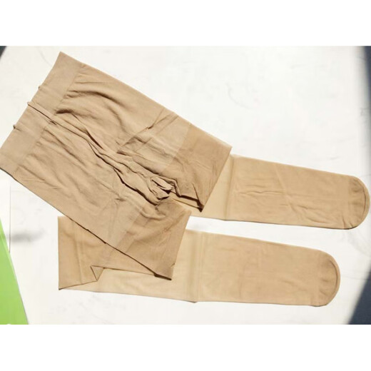 俏羽纯6双装 永春5009E冰爽菠萝袜不易勾丝任意剪连裤袜夏防脱丝薄丝袜 雅光黑49# 6双 均码