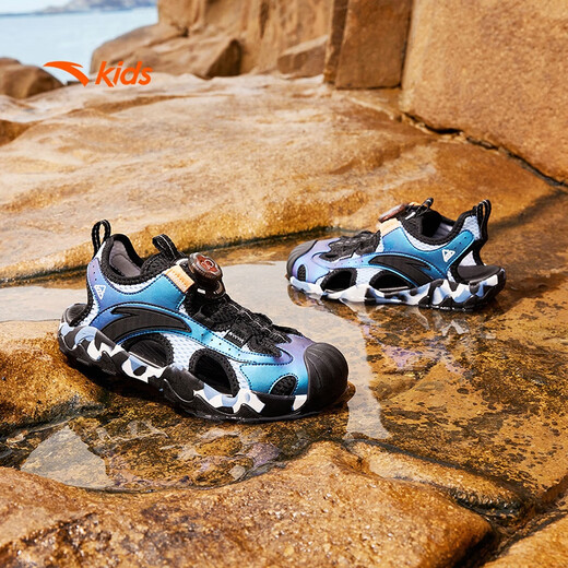 ANTA children's sports shoes for boys and girls summer comfortable and breathable toe-toe beach shoes A12526942