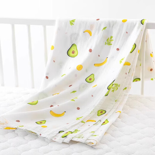 Wenzhi pure cotton gauze thin newborn delivery room wrap summer baby bath towel baby soft blanket wrap sheet little yellow chicken double layer 110x110