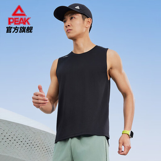 匹克二次呼吸运动背心男夏季速干衣透气上衣户外无袖跑步背心DF652017