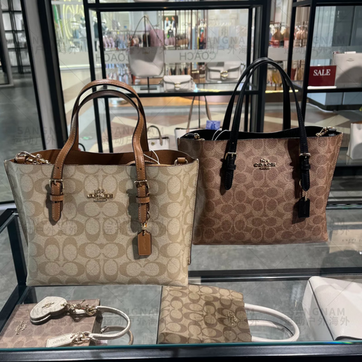 Coach (Coach) Jasmin-Einkaufstasche Einkaufstasche Mama-Tasche One-Shoulder-Handverdiener-Frauenbeutel Mollie2534 Mollie34 Hafer CV967