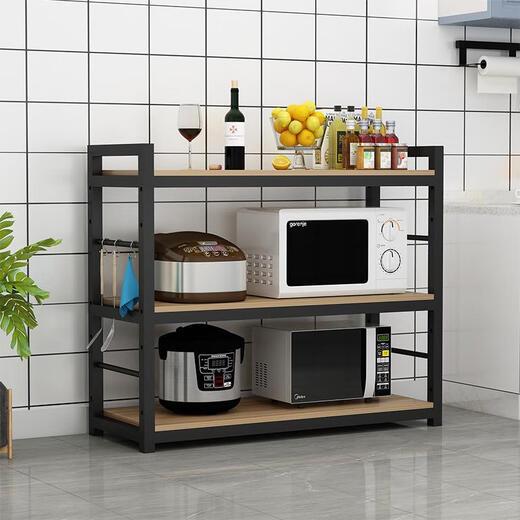 Küchenbedarf, Gewürze, Microwave-Ofen-Lagerregal, TS-Rack, mehrschichtige bodenstehende Topfspeicherregal, Schrank für Schrank, 5. Stock 10030
