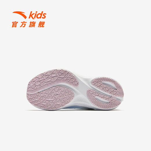Anta children's shoes children's sneakers girls' shoes 2025 summer new product mesh breathable hydrogen running 2.0 stubborn running shoes Anta white/frozen blue/lemon green-5 29