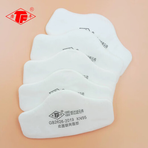 唐丰1502防尘口罩活性炭防工业粉尘煤矿装修打磨甲醛蓝色白色口罩 1502蓝色硅胶口罩+50片KN95滤棉