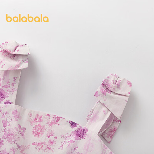 Balabala children's clothing women's dress summer cake skirt susanfangIP shopping mall same style red tone 00366 90