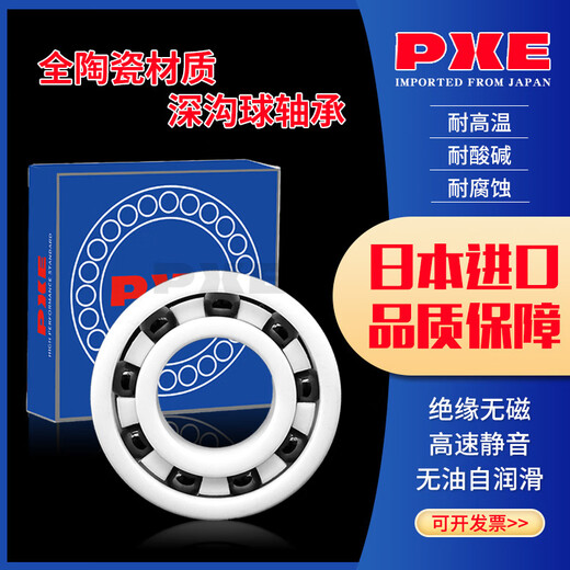 Dyfm Japan Zirconia Céramique portant 6206 6207 6208 6209 6210 6211 Résistance à la corrosion