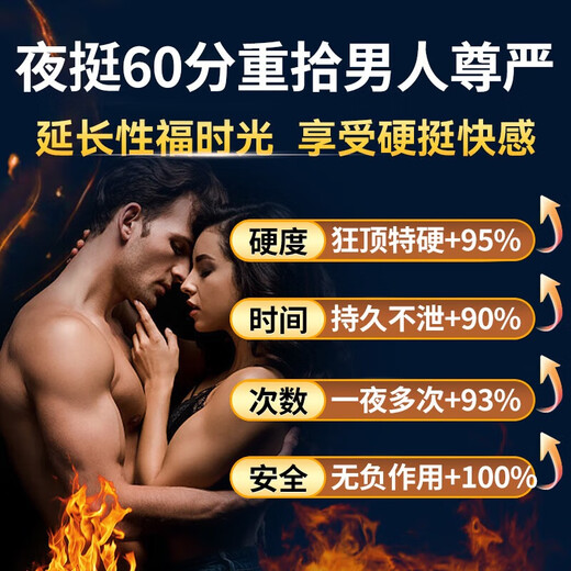 男人吃的变硬药补肾壮阳早泄敏感射精快持久不射增大增粗增长变硬 速效勃起增硬廷时德国小钢炮正品计生情趣海外男科营养 性用品男性壮阳药中老年黑金刚男士保健专用品补气血