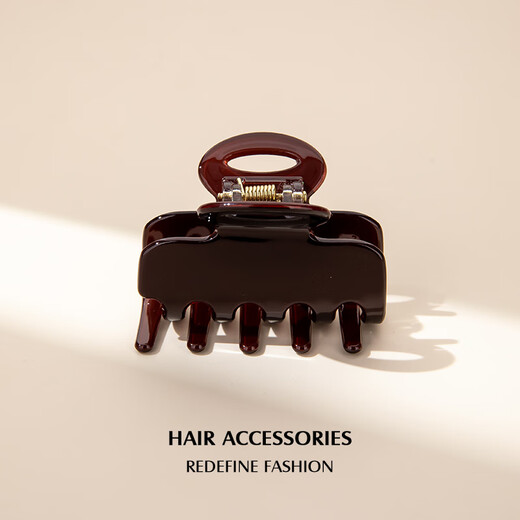 Qlady square grabber female shark clip hairpin back of head 2025 new high-end hair clip birthday gift