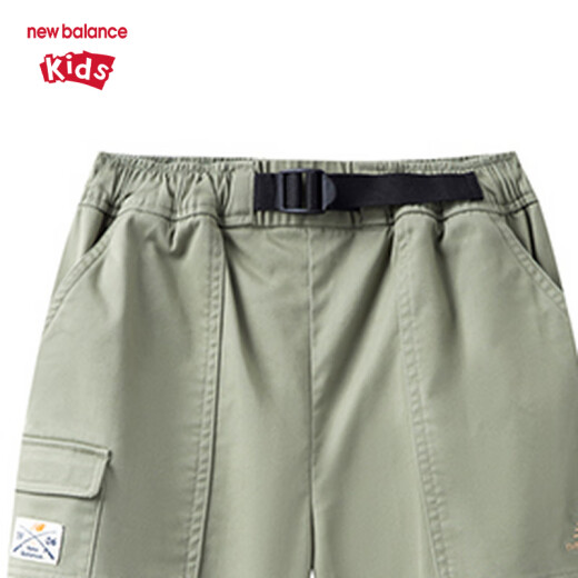 Neue Balancenb -Kinderkleidung für Kinder, Männer und Frauen neuer Frühling und Herbst Casual und modische Sporthosen ND7TE15053 Military Green 130