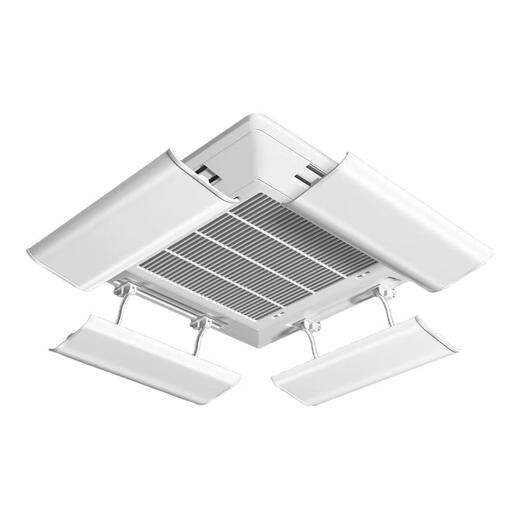 XIAO HUANG HOU central air conditioning outlet windshield office ceiling machine anti-direct blow ceiling machine four-sided air outlet wind deflector snap-on single-piece ceiling machine windshield 58cm