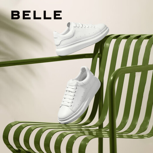 Belle kontrastierende weiße Schuhe Herren Kuhläsesandleder komfortable dicke Freizeitbrettschuhe a1160cm3 ruhiger Weiß 40