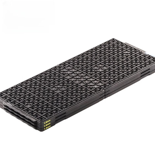 Dengshitang IC tray microcontroller special turnover plastic anti-static electronic components non-blister temperature-resistant tray LQF QFP7*7*1.4 QFN7*7mm