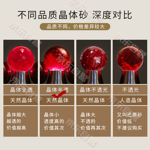 Shi Yue Jewelry Translucent Crystal Cinnabar Peace Buckle Pendant Zodiac Year of the Snake Amulet Necklace Pendant Men and Women Gifts