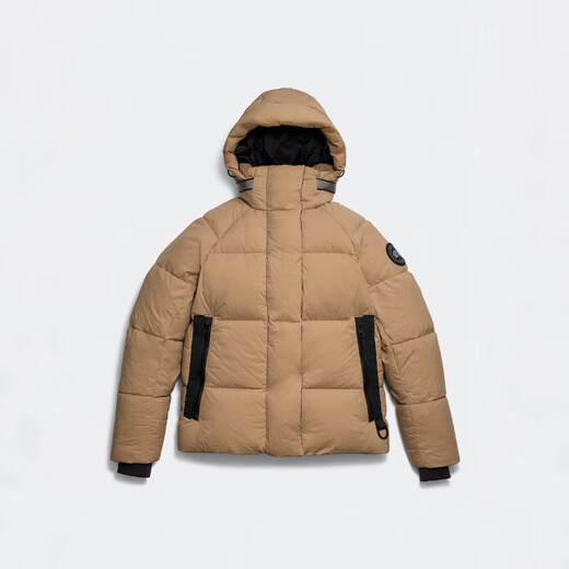 Canada Gans Junction Damens Black Label Parker Coat Outdoor Casual Jacket Big Goose Down Jacke 2602lb 1483 Wüstenfarbe m