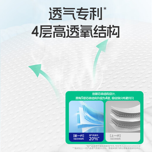 舒比奇（Suitsky）透气薄敏感肌拉拉裤新生儿超薄柔软成长裤婴儿尿不湿国产尿裤 【拍5赠礼】拉拉裤XXL28片≥15kg