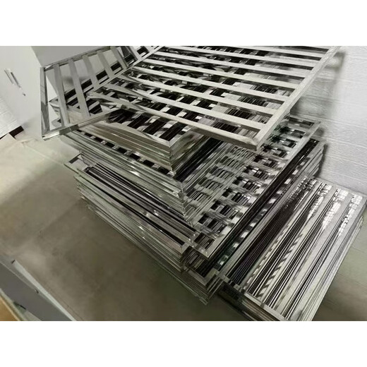 
Danube Meng TMJD MISS refrigerator partition refrigerator stainless steel partition refrigerator storage rack container grate shelf square 16852cm thickened 8 buckles