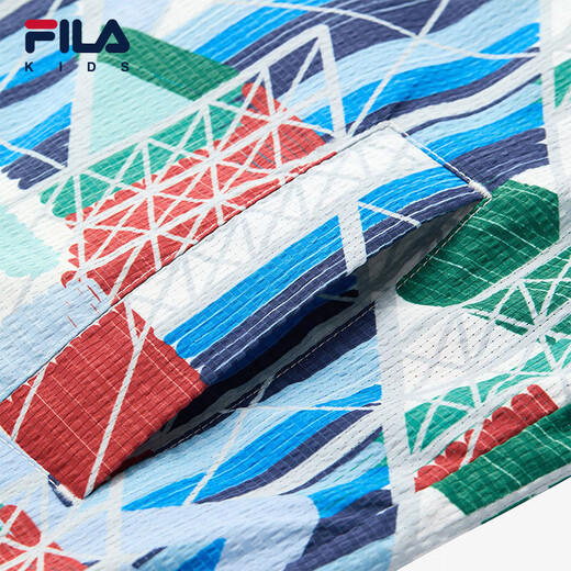 Fila x Pompidou Center Fila Children's Clothing Children's Shirt New Men's and Large Children's Casual Short-Sleeved Tops Full Print One-ZA 150 cm