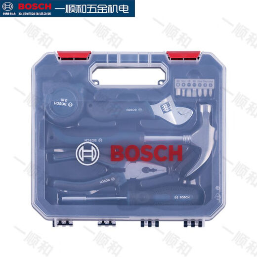 家用工具箱套装维修组套12108件多功能手动套装螺丝刀羊角锤 15件多功能工具套装