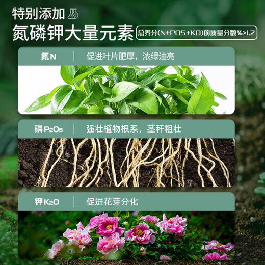 Devodo 16L plant nutrient soil universal flower growing soil vegetable growing soil organic soil green plant potted planting soil coconut bran peat