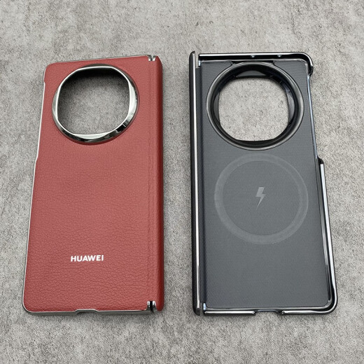 华为（HUAWEI）适用于华为matex6手机壳原装中轴铰链磁吸全包保护套X6典藏版折叠 中轴保护磁吸款黑色 华为MateX6