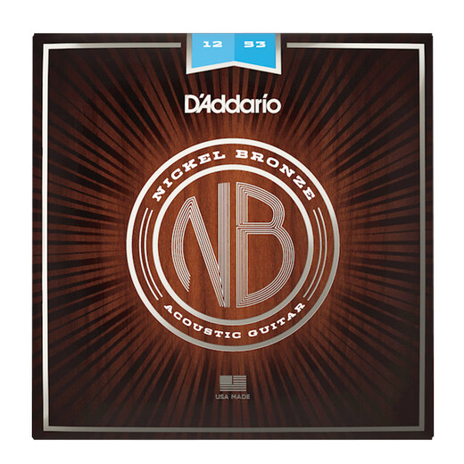 Dadario Mei Folk Acoustic Guitar String Set 6 NB1253 Kohlenstoffstahlschnur NB Serie 11521356 NB1253/012 Standard