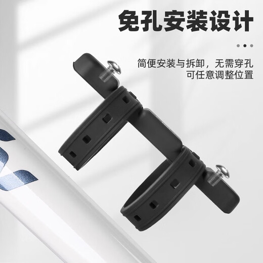 WEST BIKING西骑者自行车水壶架转换座免打孔水杯架固定架单车通用装备 黑色