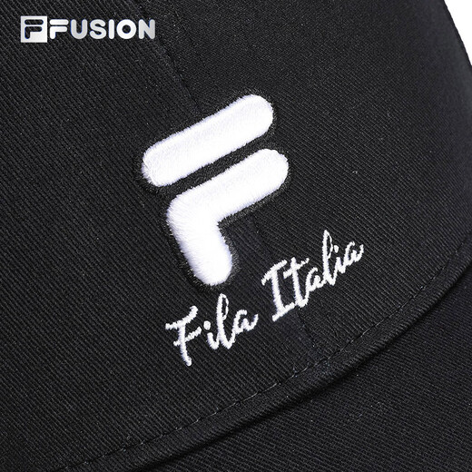 FILA FUSION斐乐潮牌棒球帽中性2025时尚休闲鸭舌帽运动遮阳帽