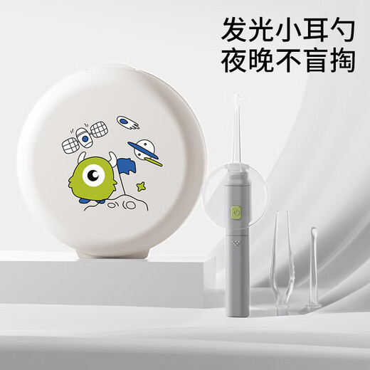 
COOKSS Children's ear-piercing spoon ear-piercing artifact baby visual ear-piercing spoon newborn baby earwax tweezers ear picking set