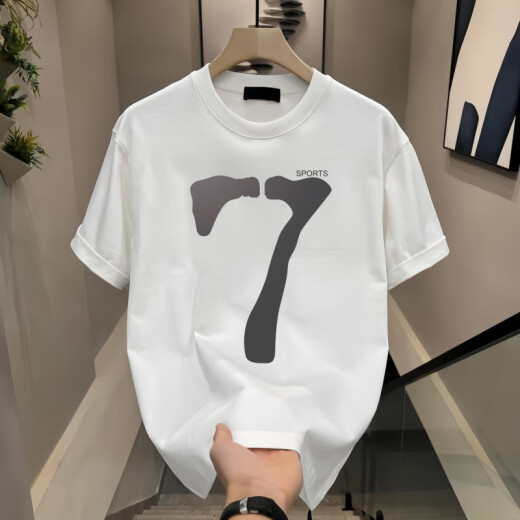 Romon Men's American Fashion Handsome Seda de seda de seda de altura corta Diseño de marca de moda para hombres Top 1506-1-TM6771 L BLACK L Recomendado 120-140Jin [Jin iguala 0.5 kg]