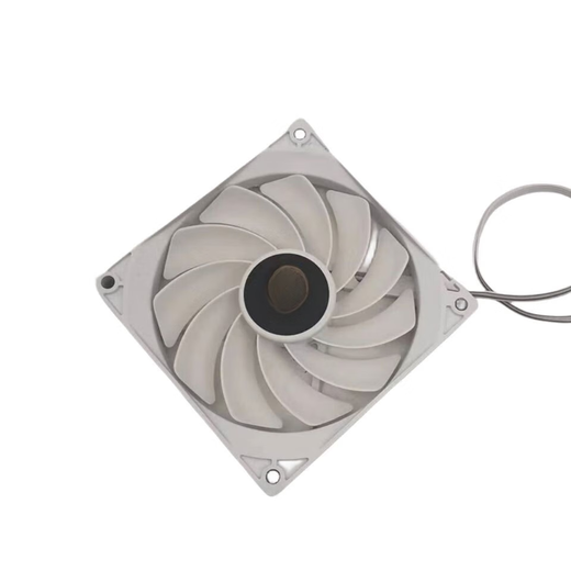 Quqiwu 9215 reverse leaf 9CM heat dissipation ultra-thin temperature control fan black cyclone 9015 reverse fan 4P speed regulation 9215-3200 White Fox