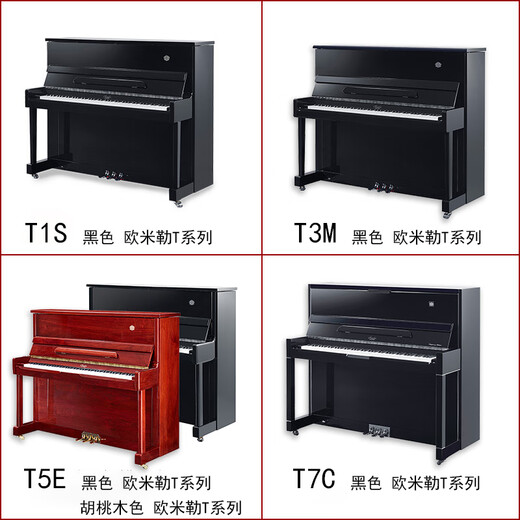 Bolansler piano omeler vertical piano Grand Piano Gradefing Home Machinery Machinerie importée allemand Piano G1W 120cm noir