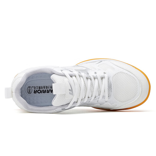 Warrior sports shoes men's shoes badminton shoes training shoes wear-resistant breathable casual shoes WXY(ZA)-4564 rice gray 40