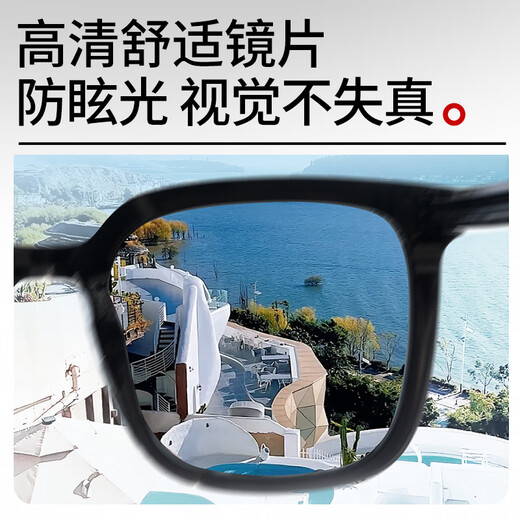 普莱斯（pulais）墨镜男女同款毕业季gm款太阳镜 防uv紫外线开车专用太阳眼镜 7022