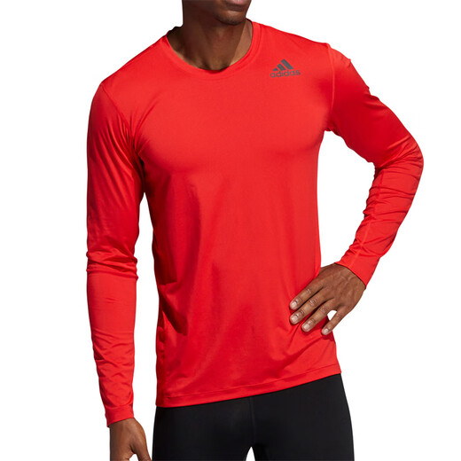 Adidas/authentische Männer Fitnesstraining Sport runden Nacken Langarm T-Shirt GL9894 Offizielles Flaggschiff GL9894 Hauptbild L 180/100a