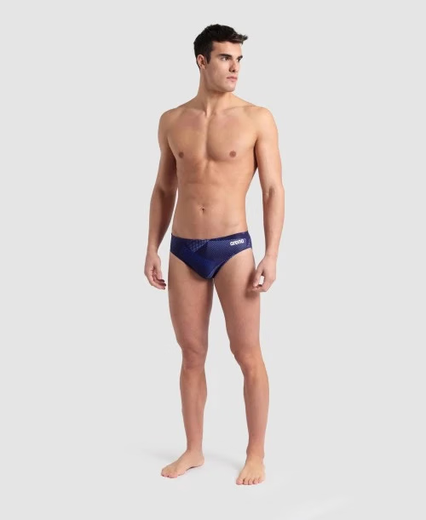 Arena (arena) Halftone Brief maillot de bain homme compétition entraînement fitness triangle maillot de bain mode imprimé maillot de bain TEAM NAVY taille unique 34 taille
