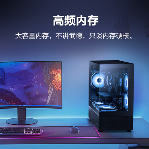 Ningmei Du Soul i5 13400F/RTX5060Ti/16G/1T designer e-sports gaming desktop assembly computer host complete set