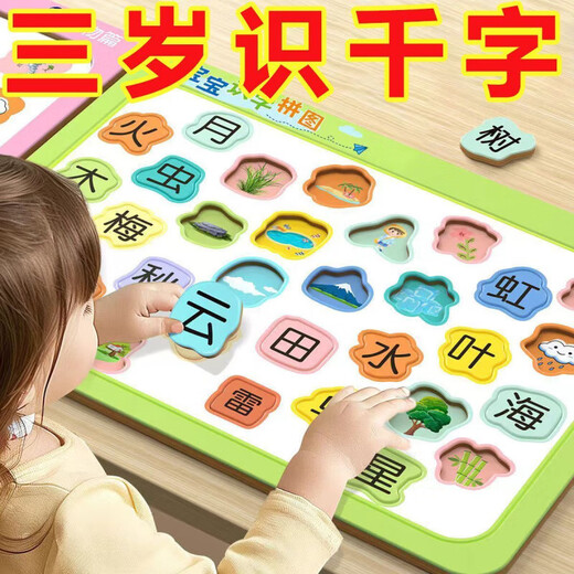 MI Nong Ilustración infantil Educación temprana Alfabetización Puzzle PiLicón Puzzle Baby Little Boy Literacy Card Juguetes Nuevo estilo adecuado para bebé de 2 a 6 años Fotografías de personajes grandes [253 imágenes + 253 palabras] Ocho book Set