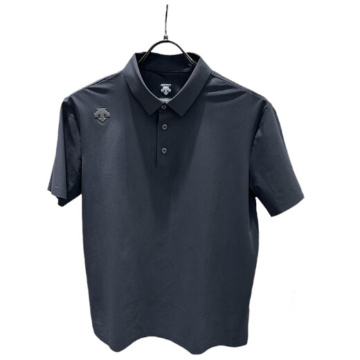 迪桑特（DESCENTE）DLS都市通勤商务休闲速干透气男士短袖POLO衫男 D3291DPS98C-BK 黑色 M (170/92A)