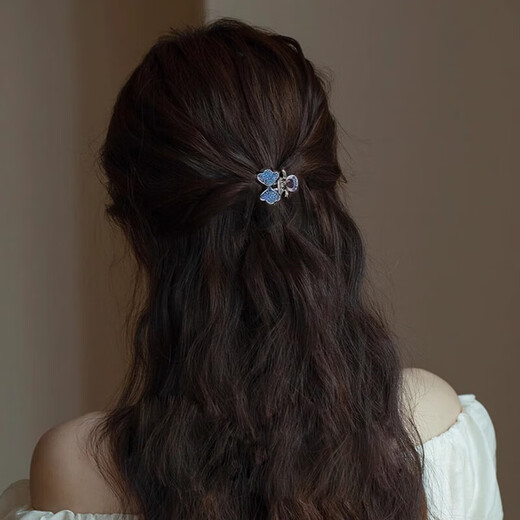 Xiangwan hairpin hairpin rhinestone star small hairpin female exquisite small clip head small grab clip side hairpin hair accessories