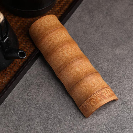 Pang Donglai's same style tea cup, bamboo tea cup, lotus bamboo joint, tea shovel, tea spoon, Liujunzi accessories tea, bamboo joint tea cup (single)