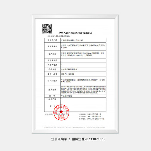 Silicone-based dynamic and lightweight split-type dynamic blood glucose meter needle-free monitor continuous glucose monitoring system 1+2 set