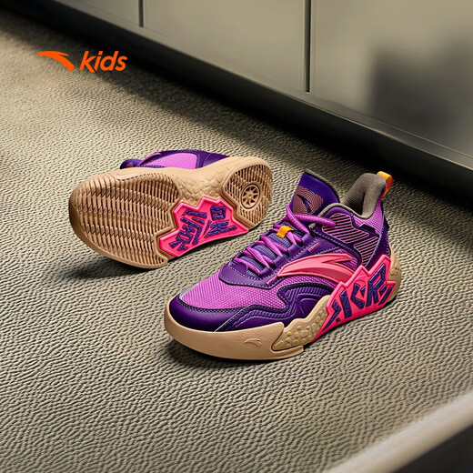 ANTA children's sports shoes for boys 25 summer wear-resistant practical cement Krypton professional basketball shoes A12511101J