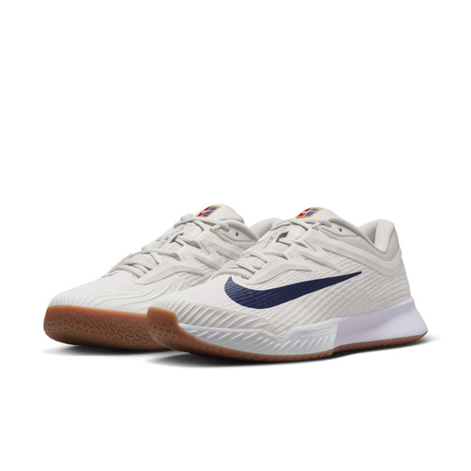 Nike (Nike) Официальные Vapor Pro 3 Мужские теннисные туфли Осень дышащие легкие амортизаторы FZ2161 100 горных белых 42