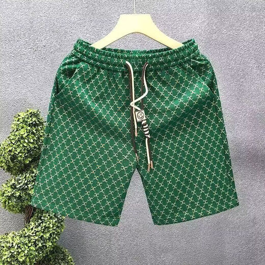 Guanmao Pei Shorts Herren trendy Sommer neue Sportarten und lässige amerikanische Briefe Vielseitige x838-schwarze m