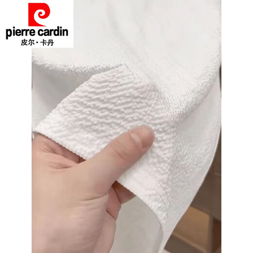 Pierre Cardin 2025 T-shirt à manches courtes pour hommes dans un t-shirt polyvalent de luxe léger d'été