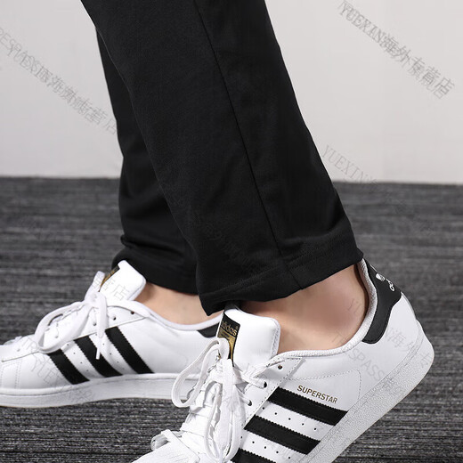 Adidas Hosen Herrenhosen Herbst neue Sporthosen lose gerade Hosen Basketball Joggingpants GK9273 M 135-155jin [Jin gleich 0,5 kg]