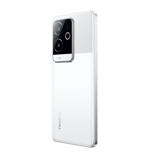 True Me GT6 Student AI Intelligent Gaming Mobile E-sports Unparalleled Straight Screen 5800mAh Energy-Concentrated Large Battery + 120W Fast Charging Smart AI Gaming Mobile Real Me GT6 Light Year White 12+256