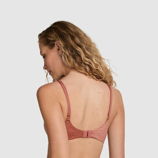 Victoria's Secret komfortables tägliches Leben mit Stahldraht Sammeln Sie BH Unterwäsche für Frauen 25 Frühlings- und Sommer Offizielle authentische 0ear Brown Red Leopard Print 70A 32A
